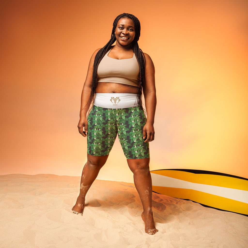 NURU LILY ECLIPSE BIKER SHORTS - Glow By Hellen