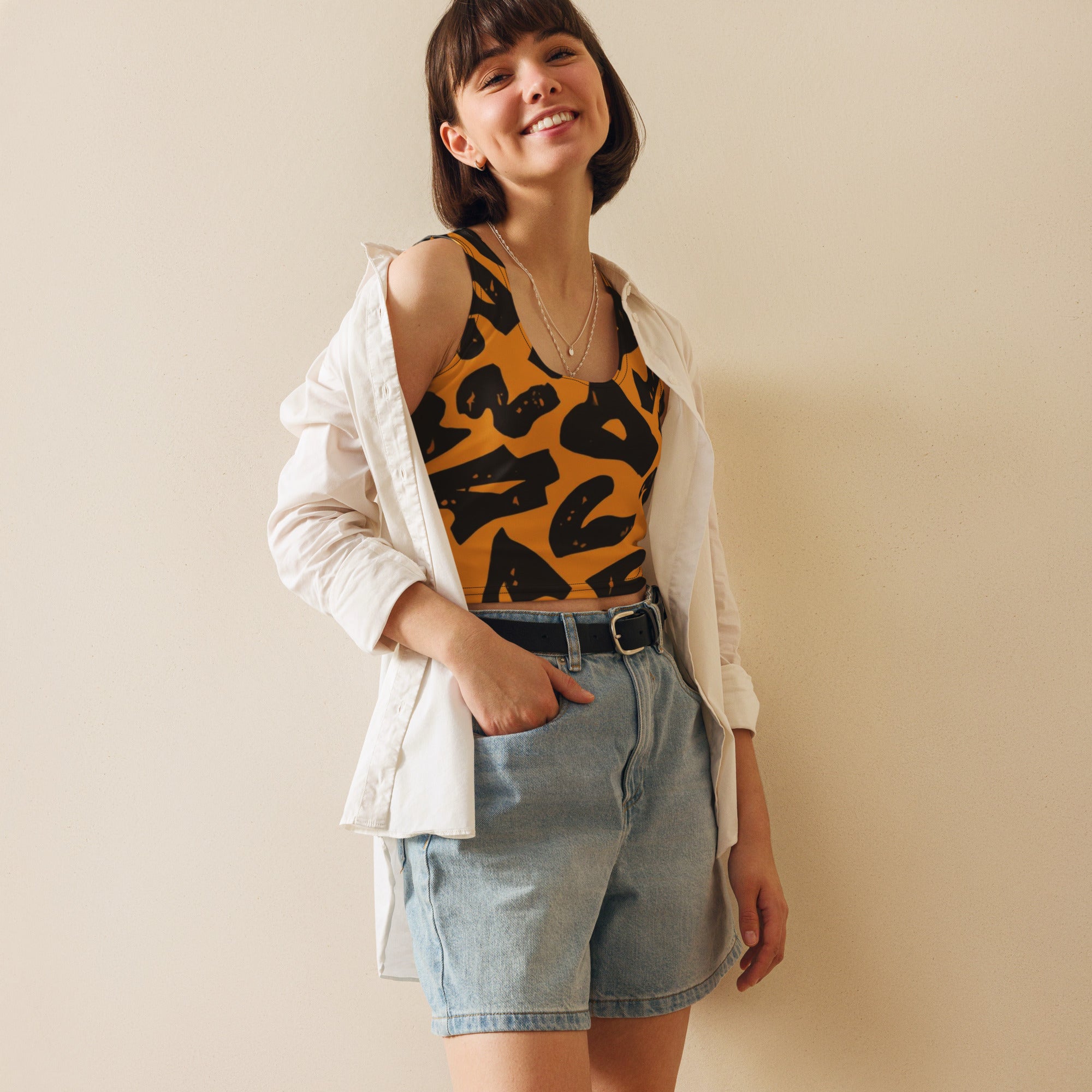 MWANGA WA JUA CROP TOP - Glow By Hellen
