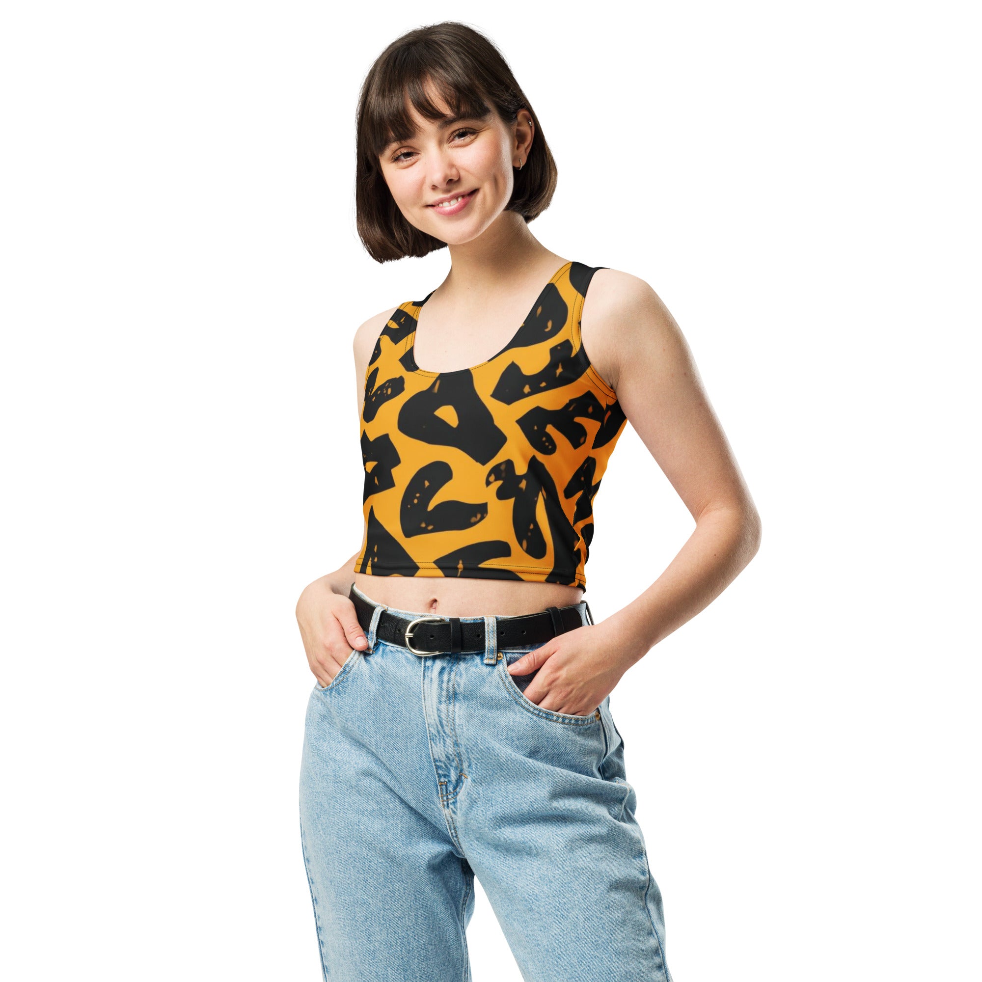 MWANGA WA JUA CROP TOP - Glow By Hellen