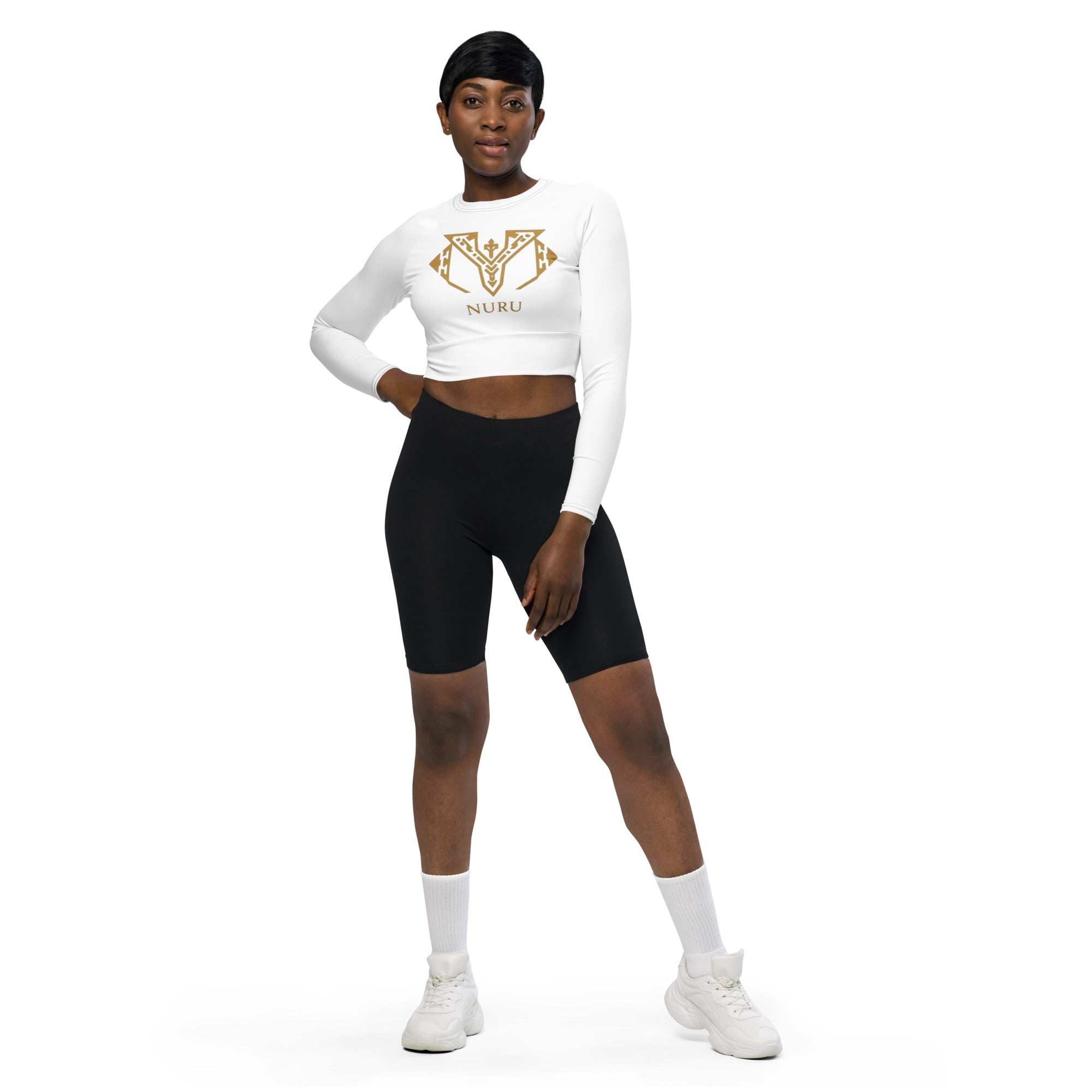NURU GOLDEN LIGHT RITUAL CROP TOP - Glow By Hellen