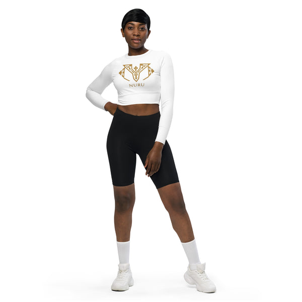 NURU GOLDEN LIGHT RITUAL CROP TOP - Glow By Hellen