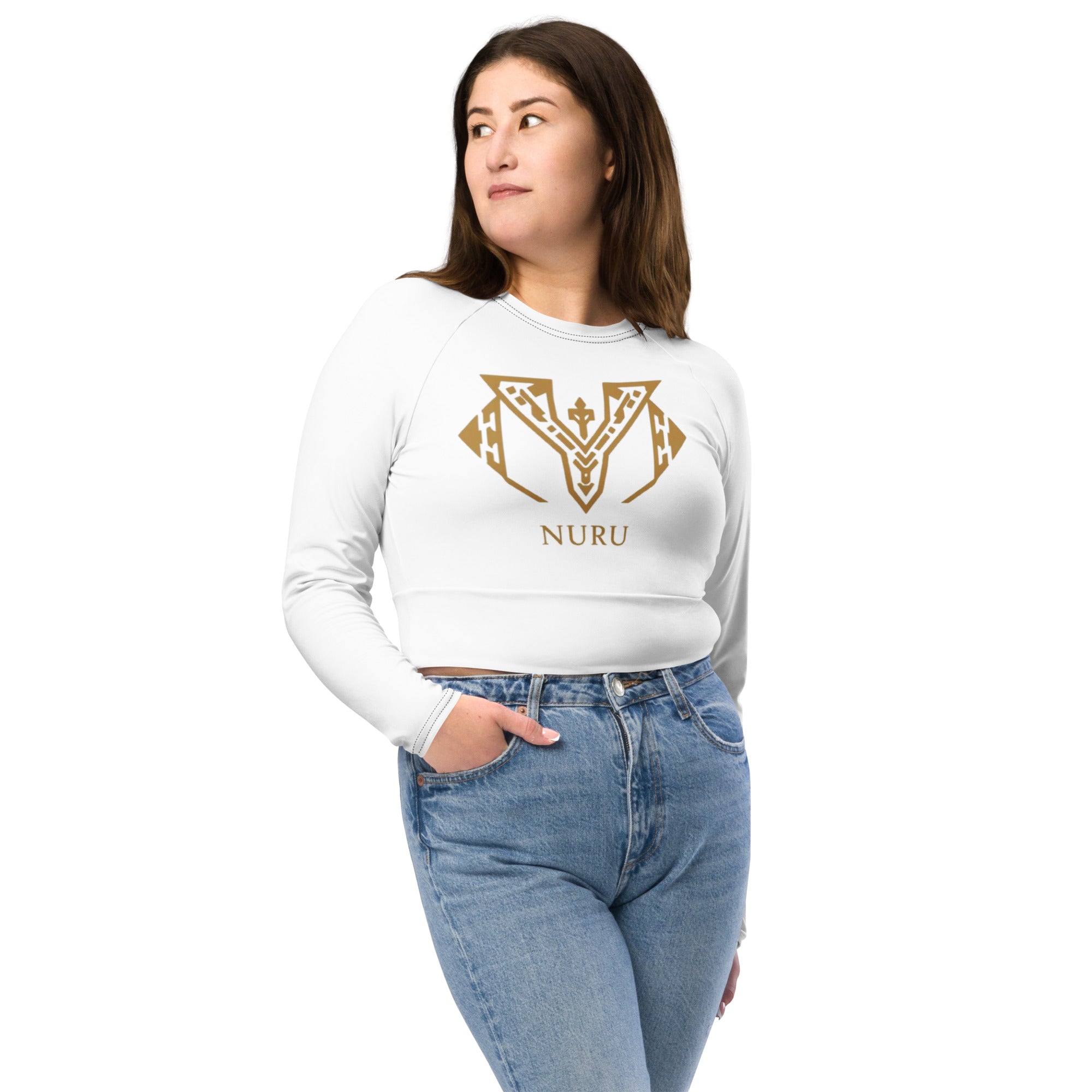 NURU GOLDEN LIGHT RITUAL CROP TOP - Glow By Hellen