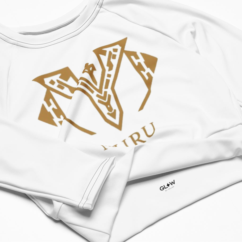 NURU GOLDEN LIGHT RITUAL CROP TOP - Glow By Hellen