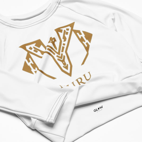 NURU GOLDEN LIGHT RITUAL CROP TOP - Glow By Hellen