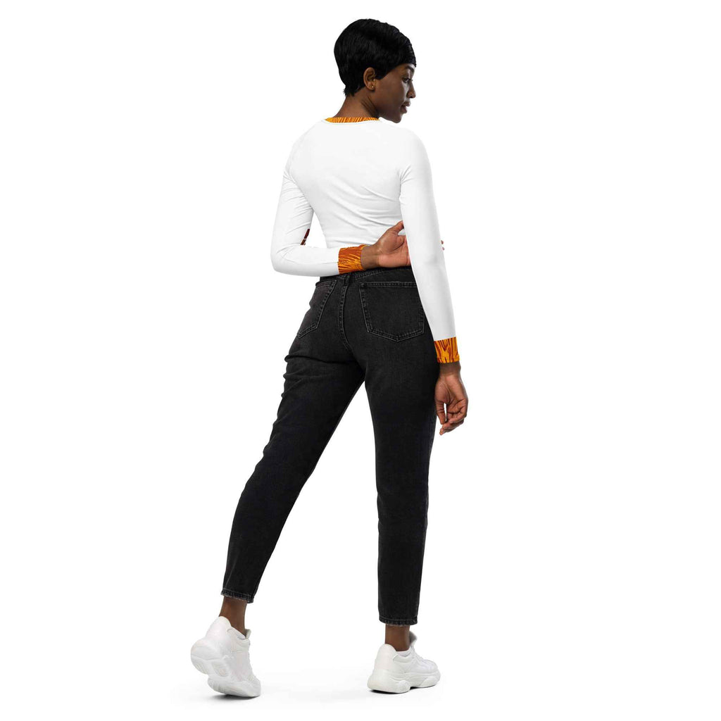 KUWA IMARA SAVANNA-LUXE CROP TOP