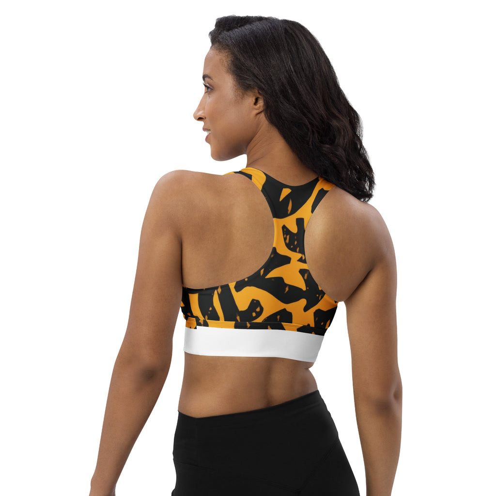 MWANGA WA JUA LONGLINE SPORTS BRA - Glow By Hellen