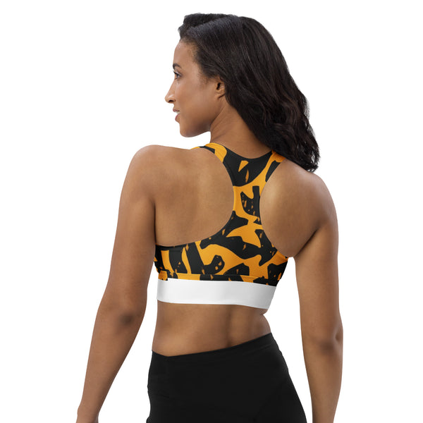 MWANGA WA JUA LONGLINE SPORTS BRA - Glow By Hellen