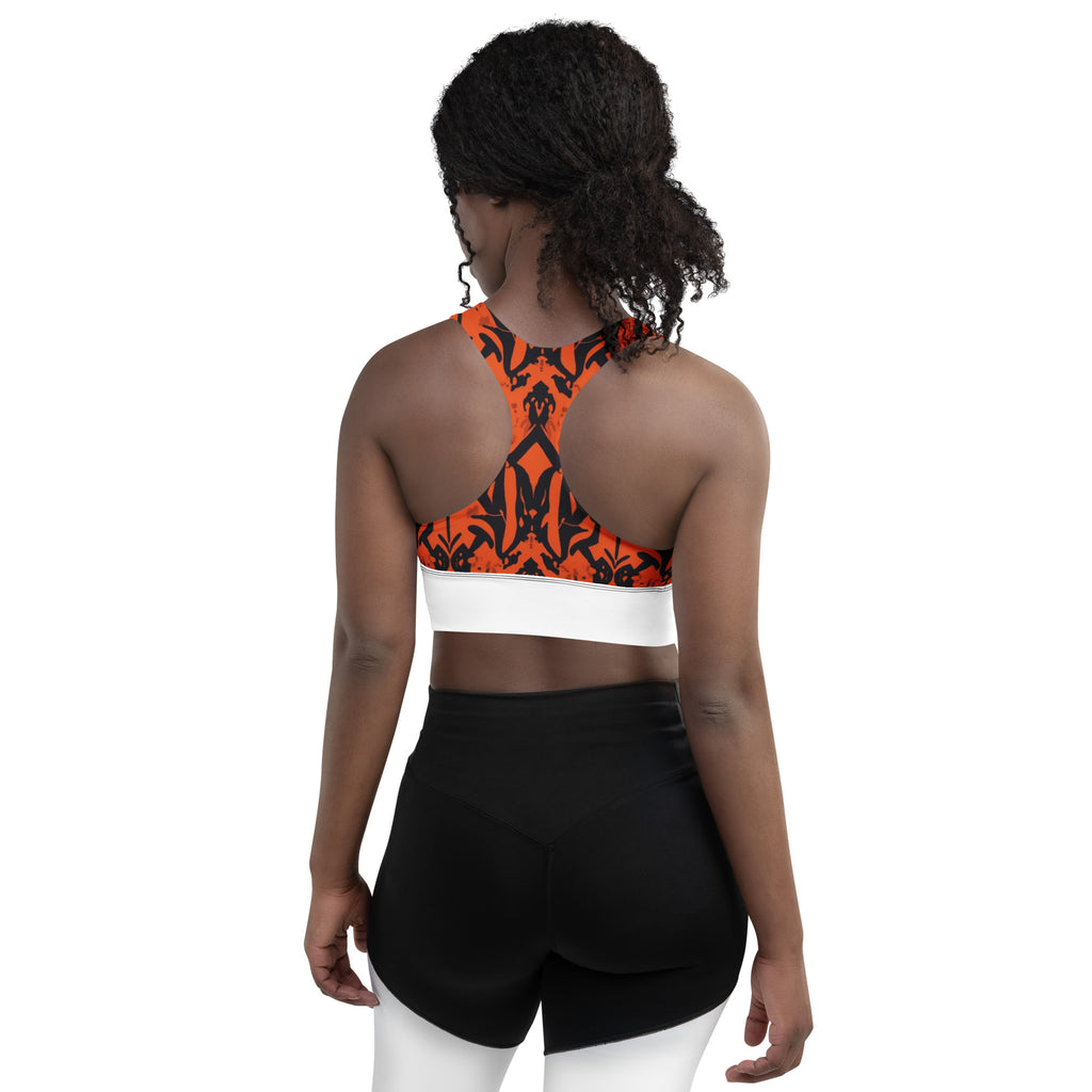 NURU SHUKA LONGLINE SPORTS BRA - Glow By Hellen