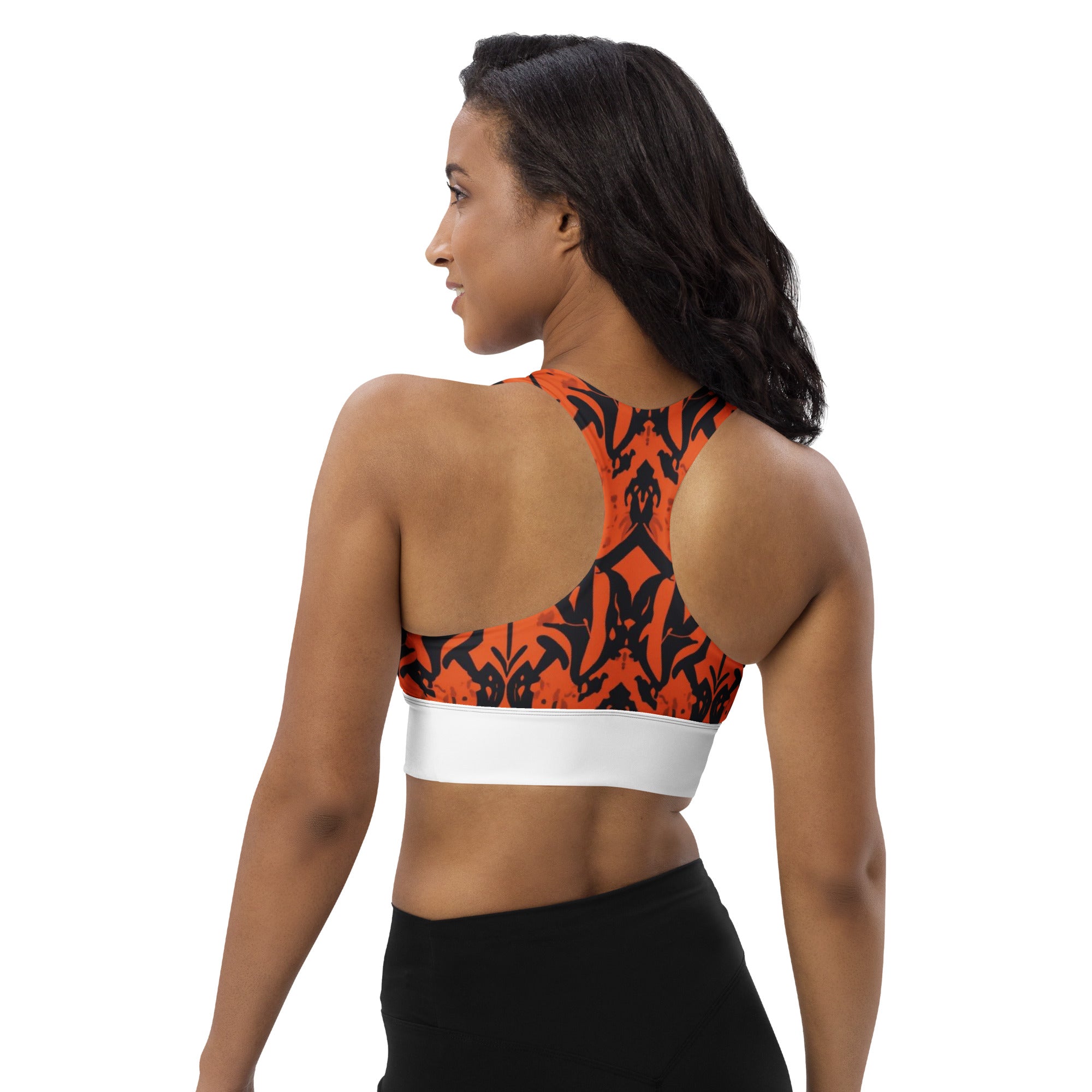 NURU SHUKA LONGLINE SPORTS BRA - Glow By Hellen