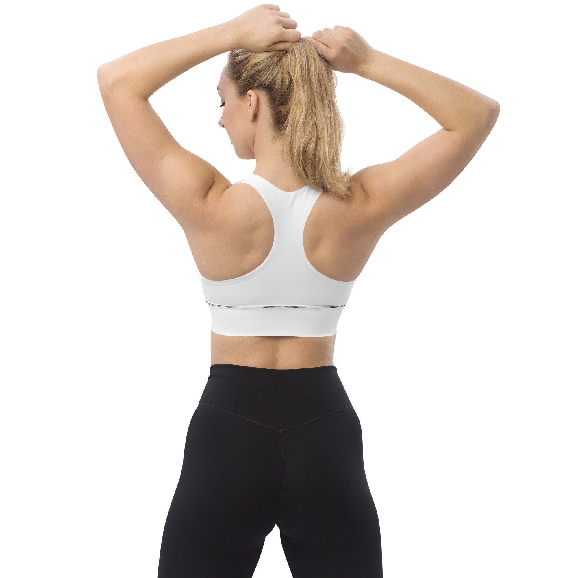 MWANGA CLASSIC LOGO SPORTS BRA - Glow By Hellen