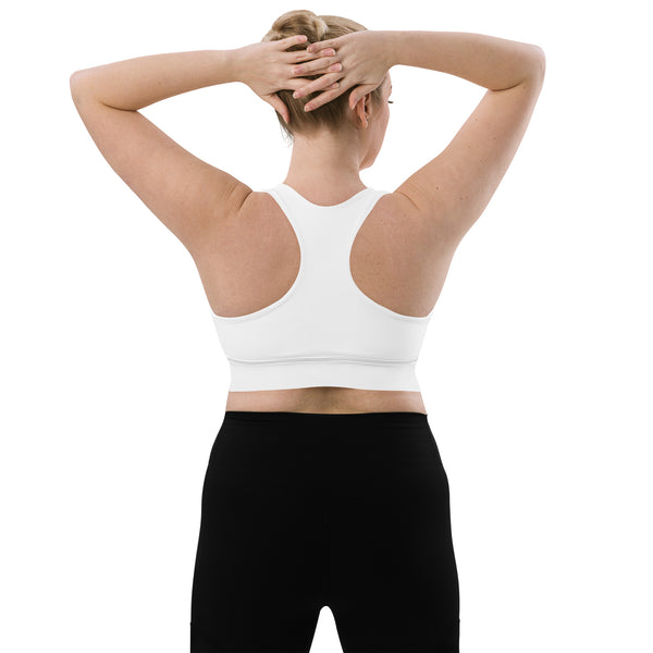 MWANGA CLASSIC LOGO SPORTS BRA - Glow By Hellen