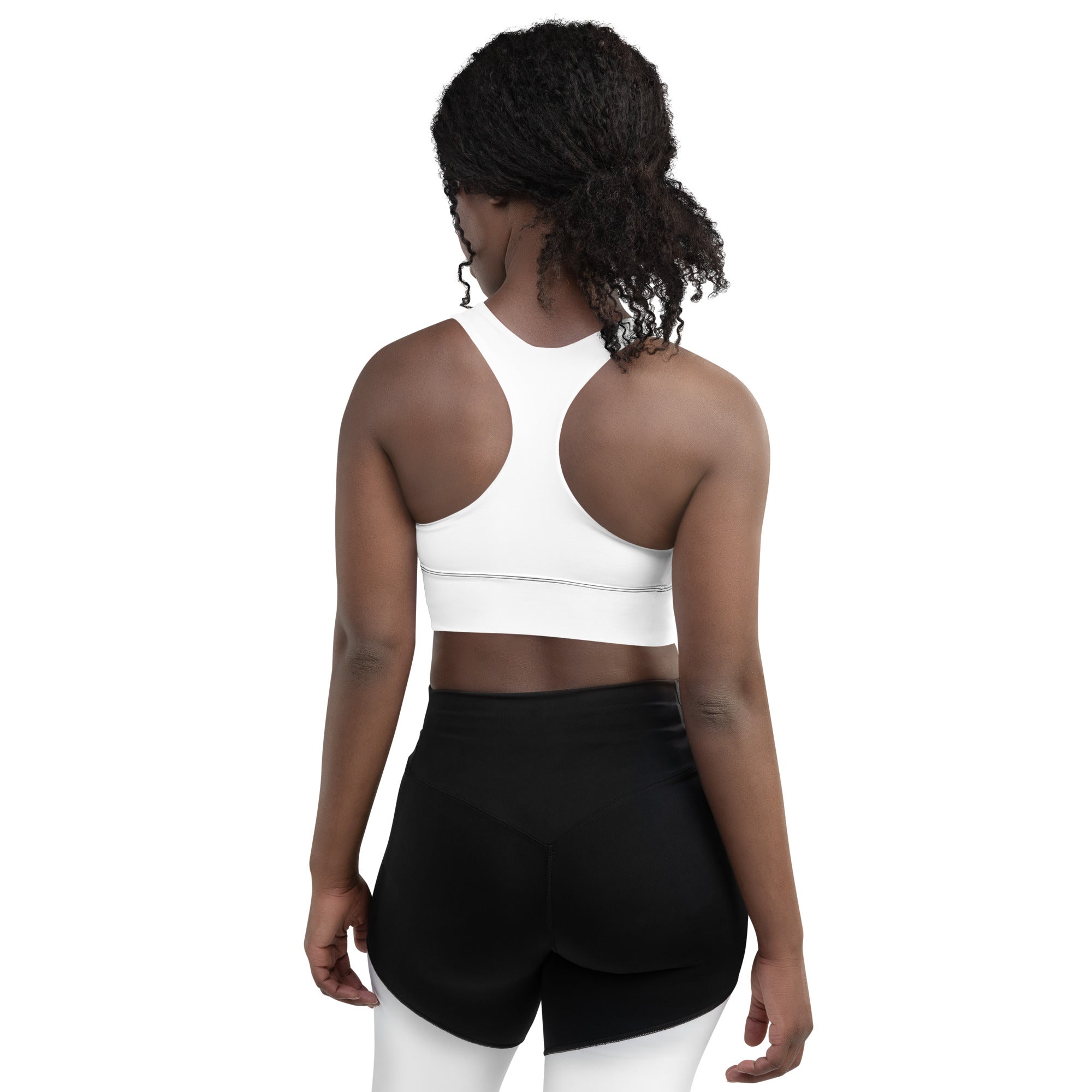 MWANGA CLASSIC LOGO SPORTS BRA - Glow By Hellen