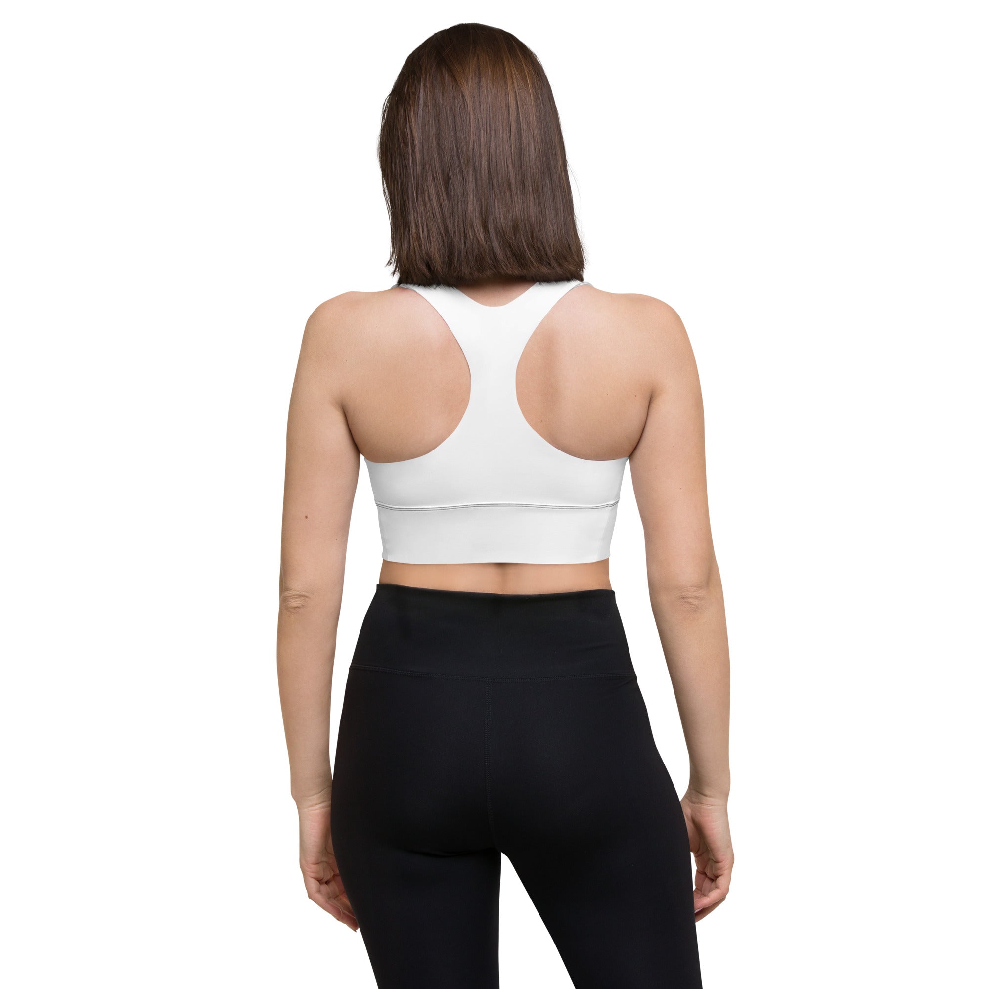 MWANGA CLASSIC LOGO SPORTS BRA - Glow By Hellen