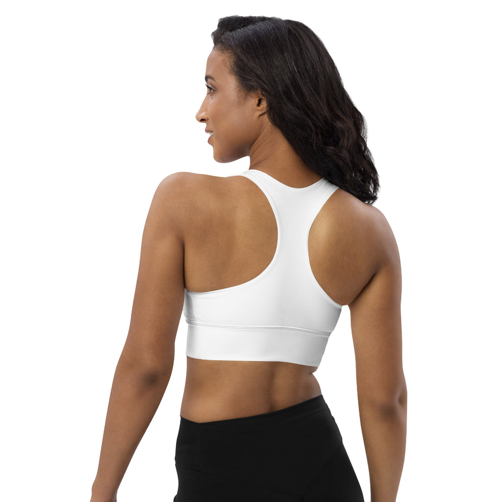 MWANGA CLASSIC LOGO SPORTS BRA - Glow By Hellen