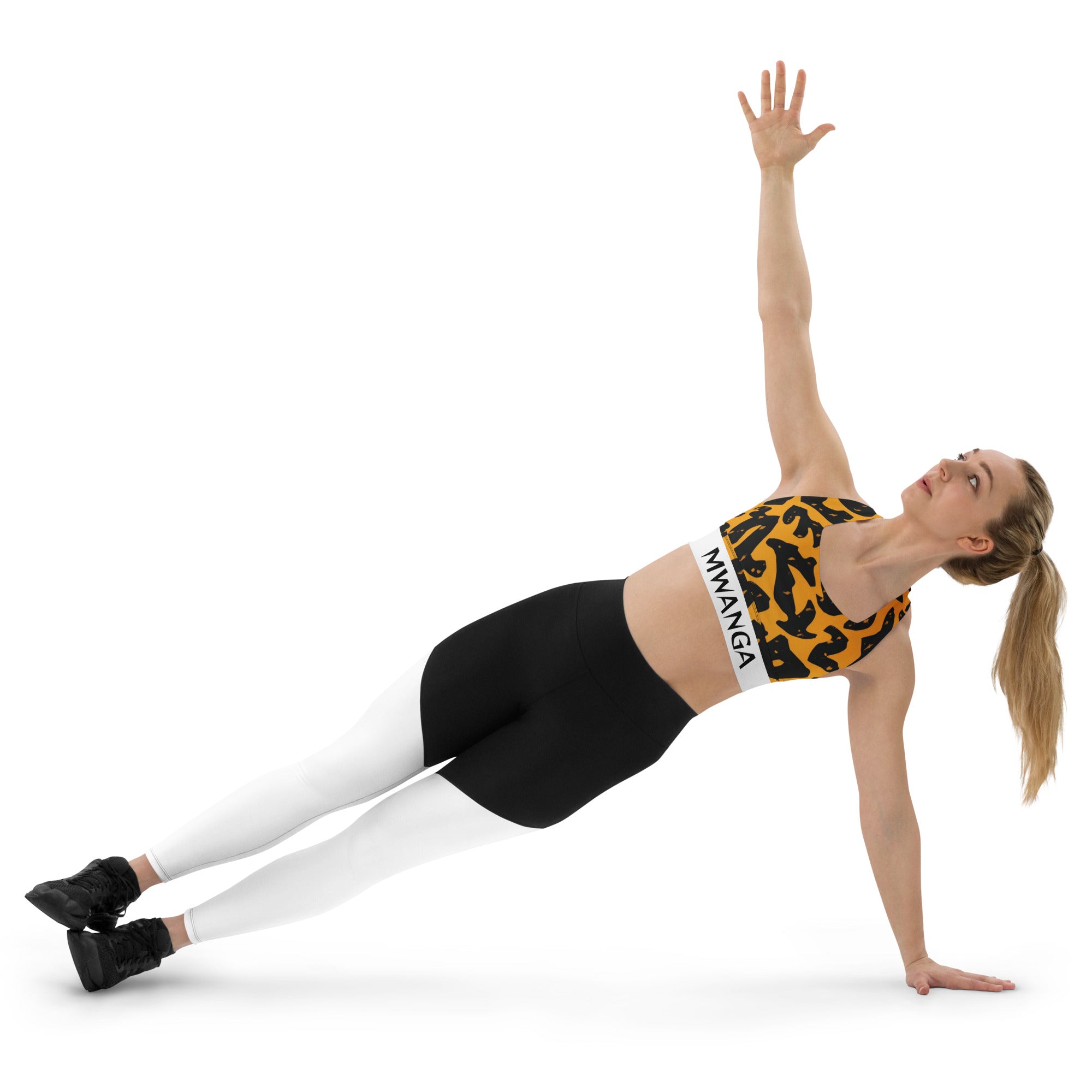 MWANGA WA JUA LONGLINE SPORTS BRA - Glow By Hellen