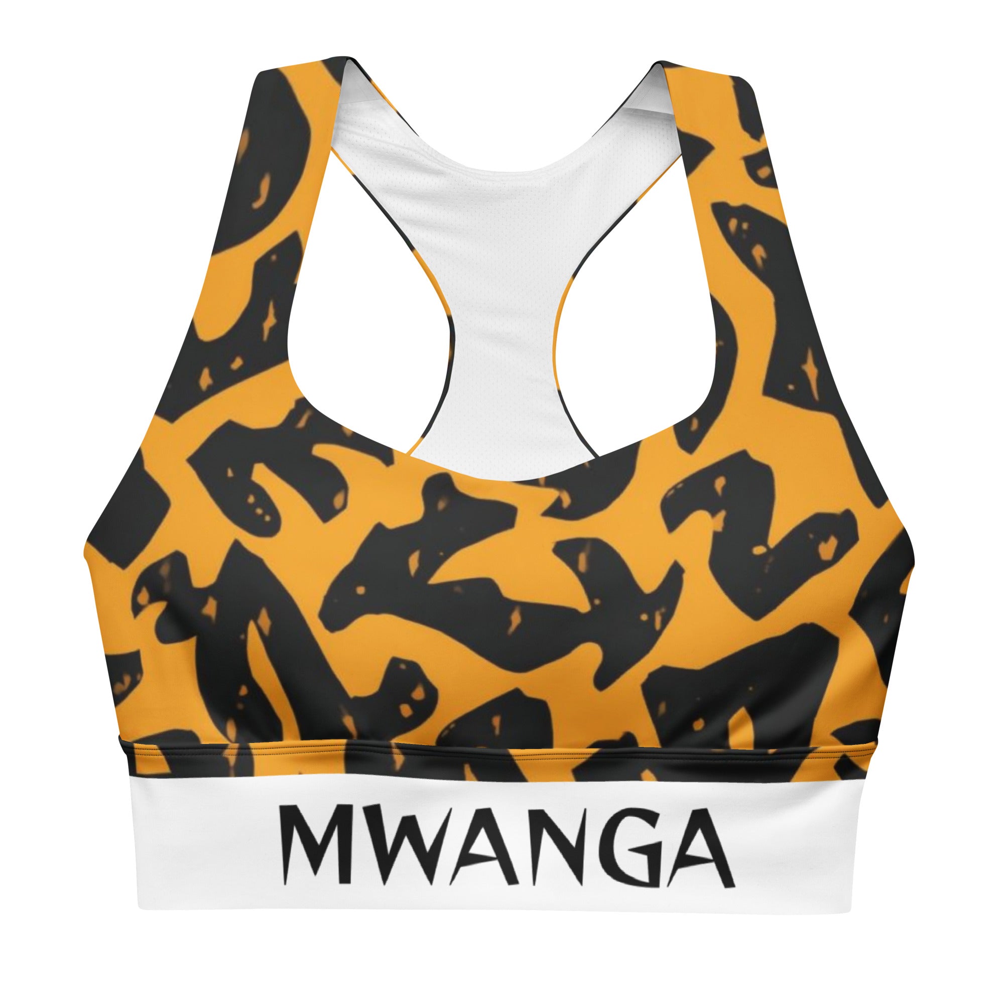 MWANGA WA JUA LONGLINE SPORTS BRA - Glow By Hellen