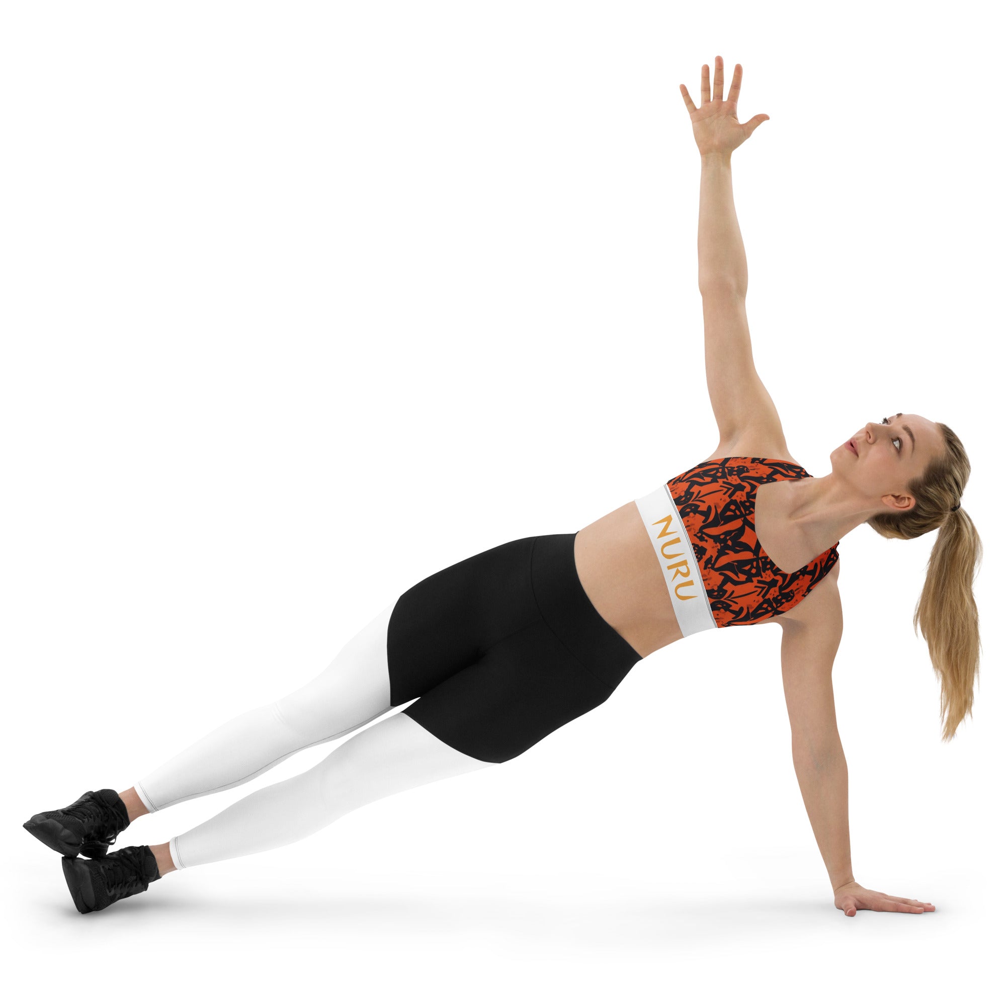 NURU SHUKA LONGLINE SPORTS BRA - Glow By Hellen