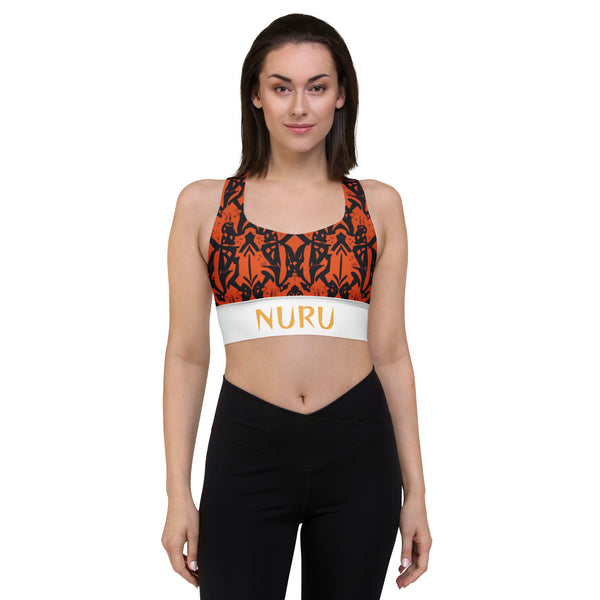 NURU SHUKA LONGLINE SPORTS BRA - Glow By Hellen