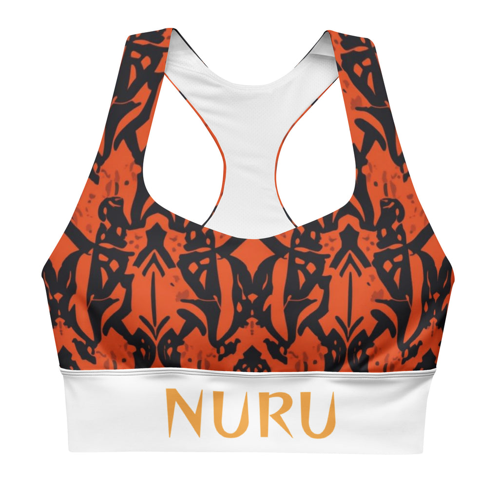NURU SHUKA LONGLINE SPORTS BRA - Glow By Hellen