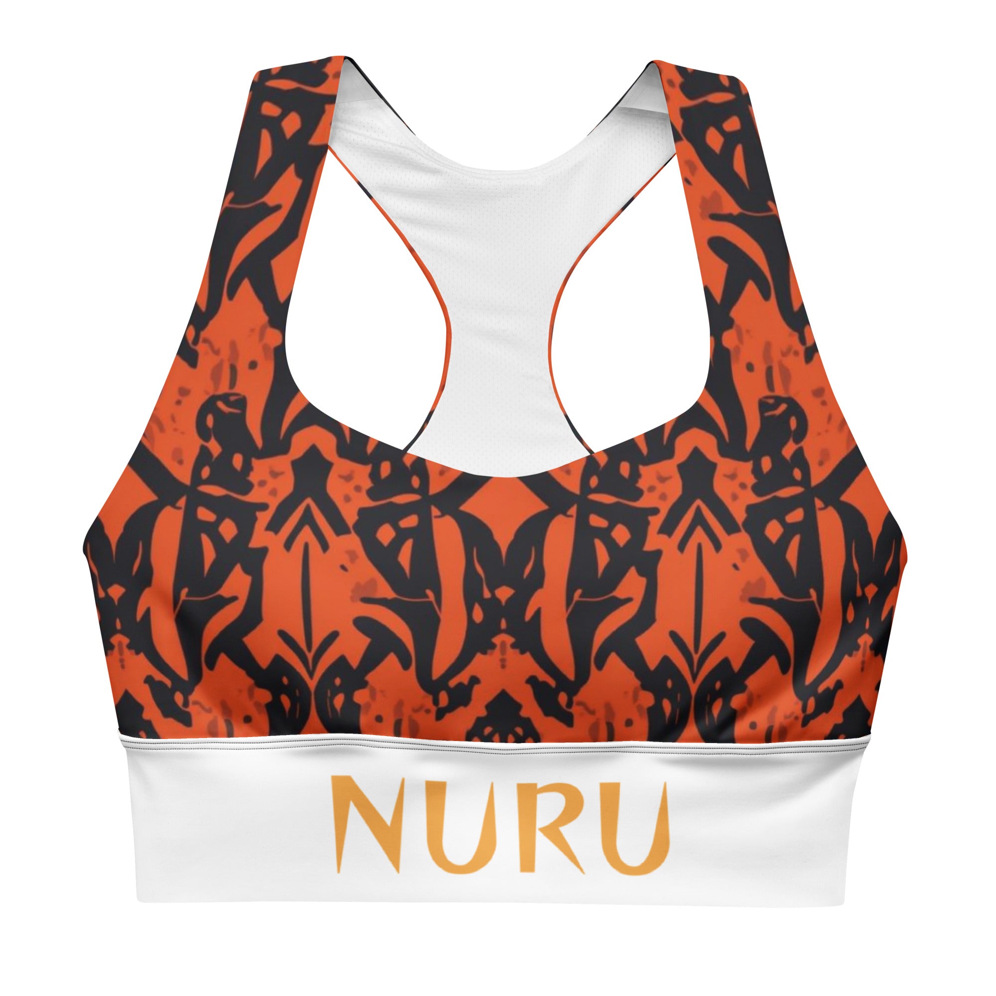 NURU SHUKA LONGLINE SPORTS BRA - Glow By Hellen