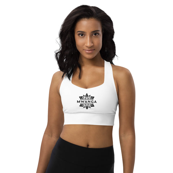 MWANGA CLASSIC LOGO SPORTS BRA - Glow By Hellen