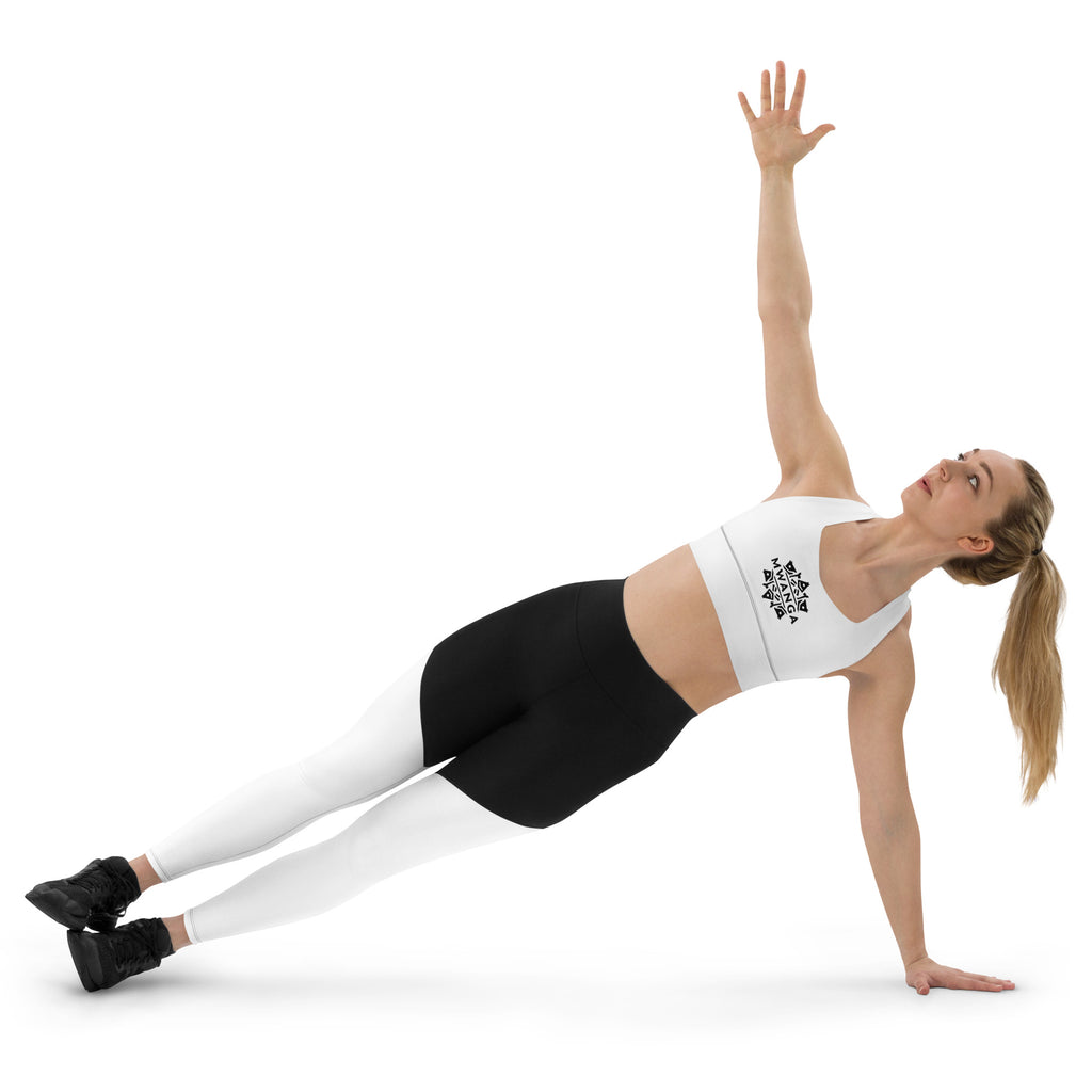 MWANGA CLASSIC LOGO SPORTS BRA - Glow By Hellen