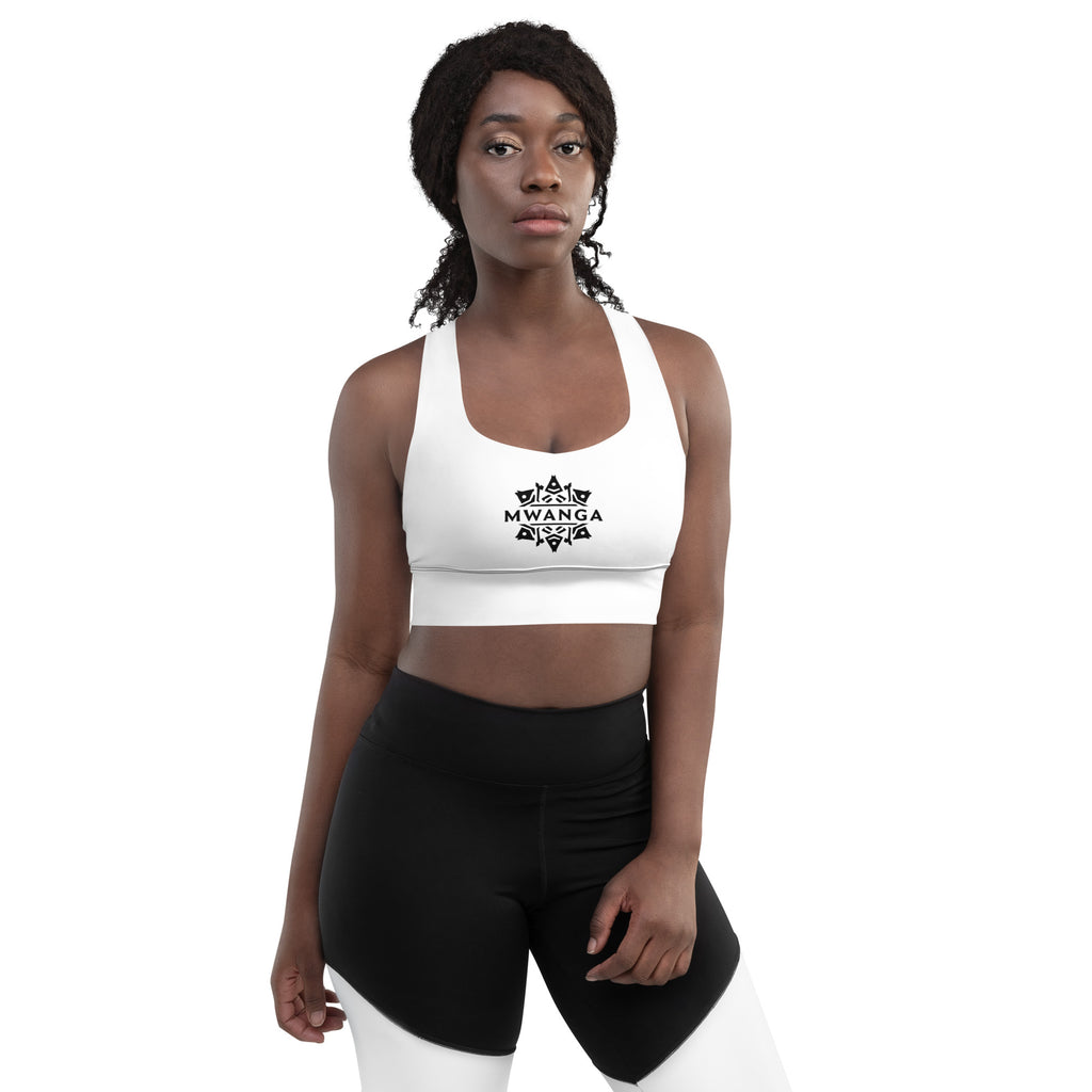 MWANGA CLASSIC LOGO SPORTS BRA - Glow By Hellen