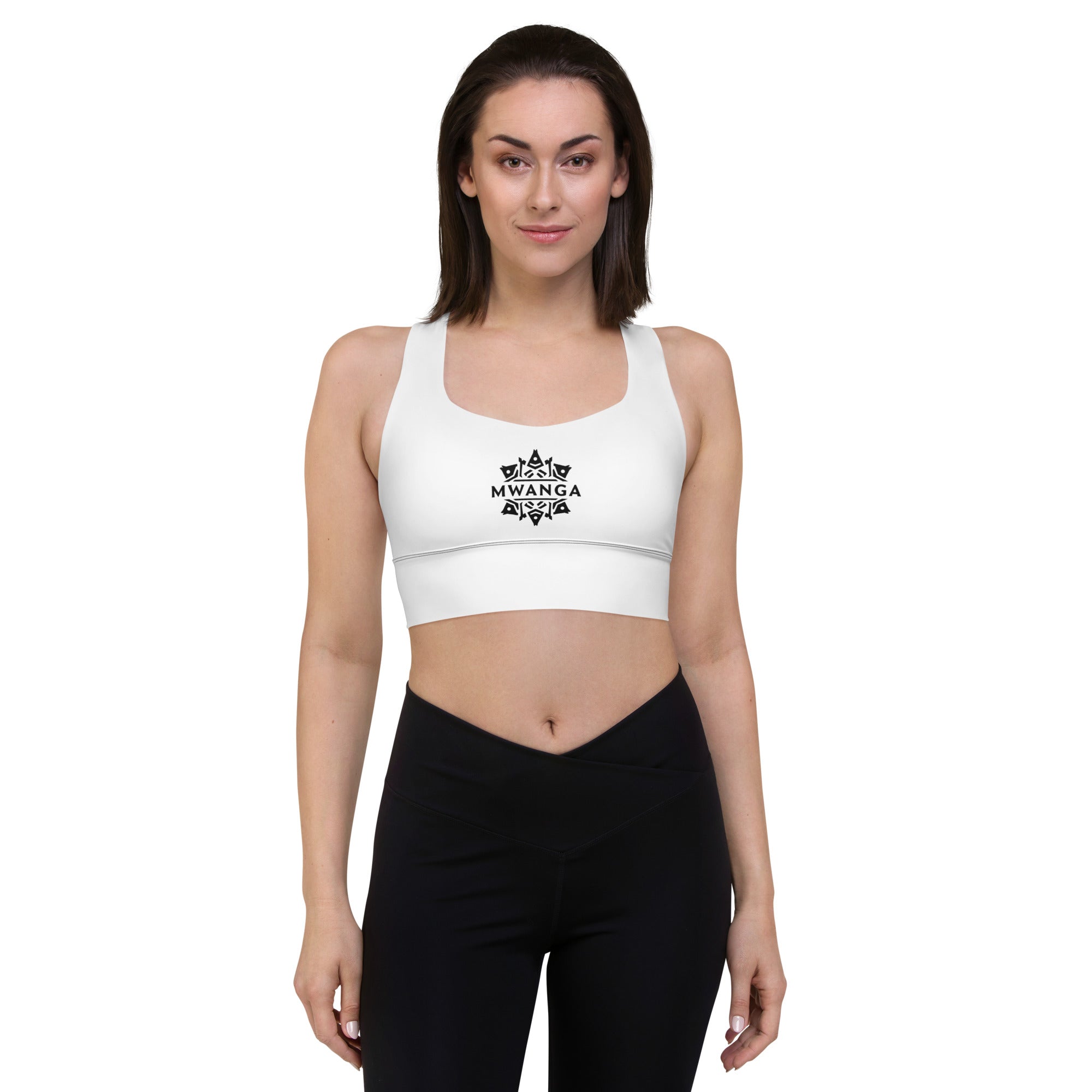 MWANGA CLASSIC LOGO SPORTS BRA - Glow By Hellen