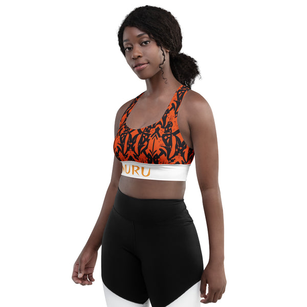 NURU SHUKA LONGLINE SPORTS BRA - Glow By Hellen