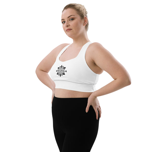 MWANGA CLASSIC LOGO SPORTS BRA - Glow By Hellen