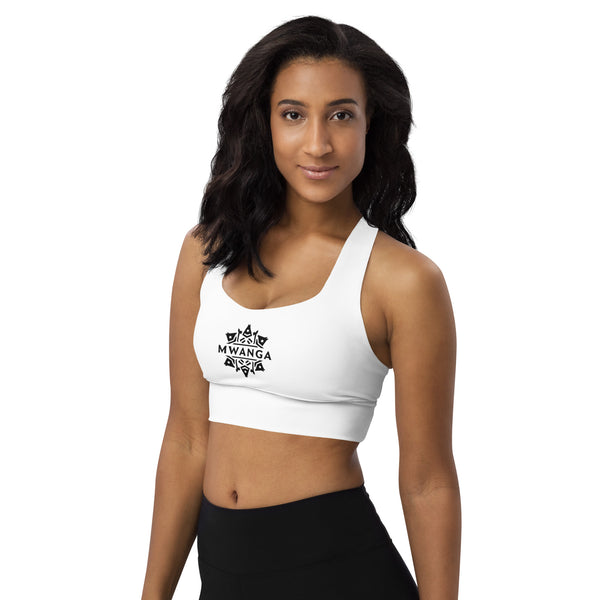 MWANGA CLASSIC LOGO SPORTS BRA - Glow By Hellen