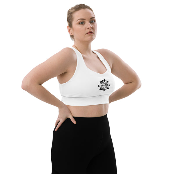 MWANGA CLASSIC LOGO SPORTS BRA - Glow By Hellen