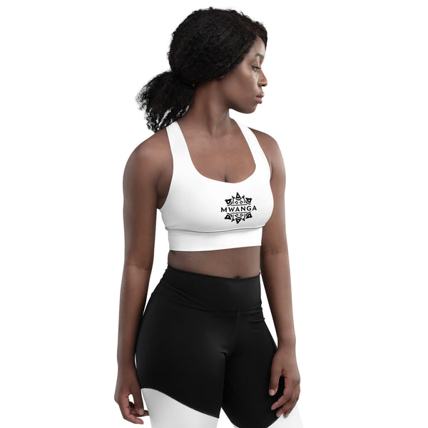 MWANGA CLASSIC LOGO SPORTS BRA - Glow By Hellen