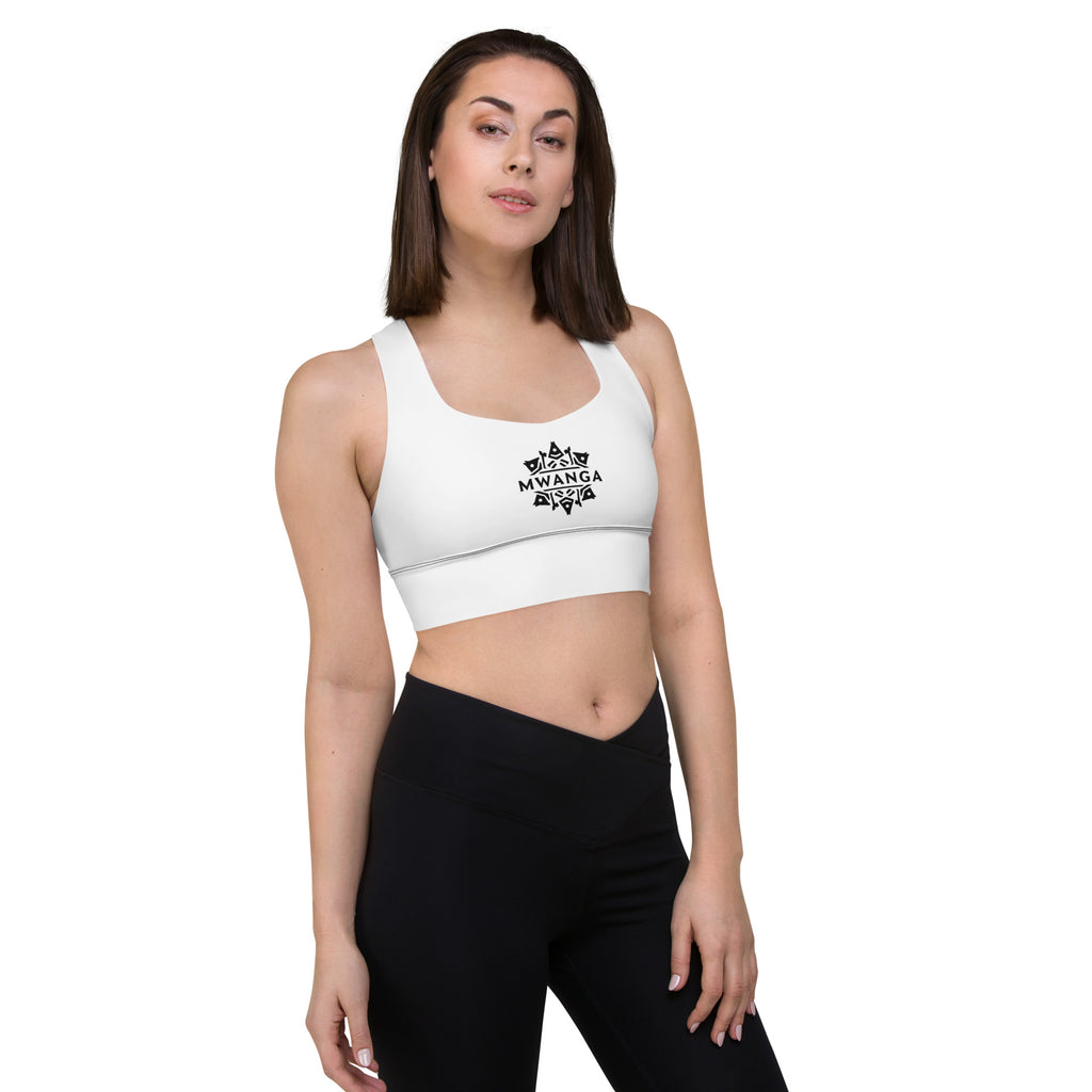 MWANGA CLASSIC LOGO SPORTS BRA - Glow By Hellen