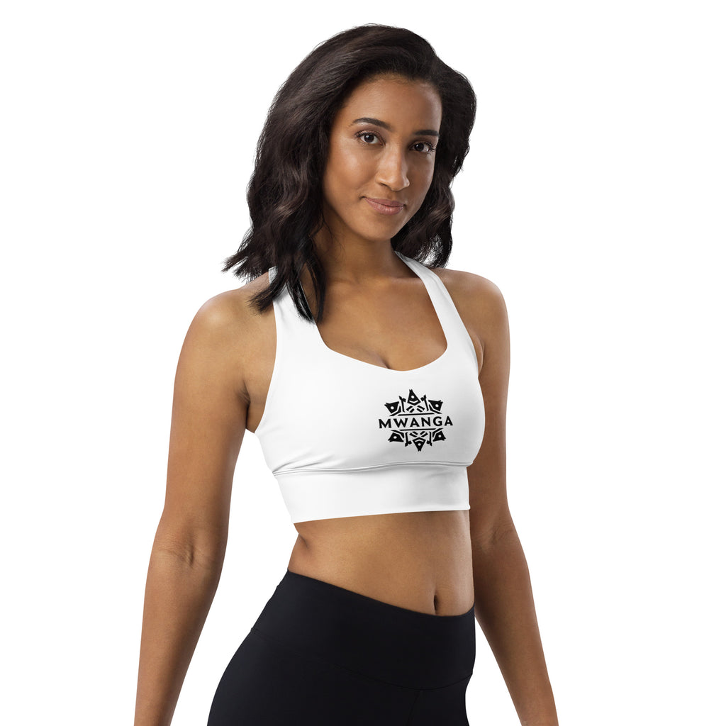 MWANGA CLASSIC LOGO SPORTS BRA - Glow By Hellen
