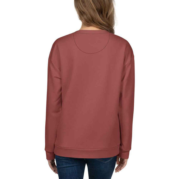 NURU TERRACOTTA UNISEX SWEATSHIRT