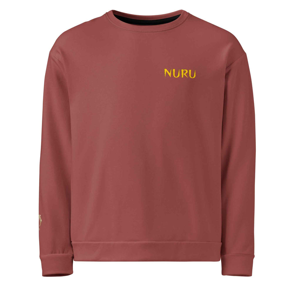 NURU TERRACOTTA UNISEX SWEATSHIRT