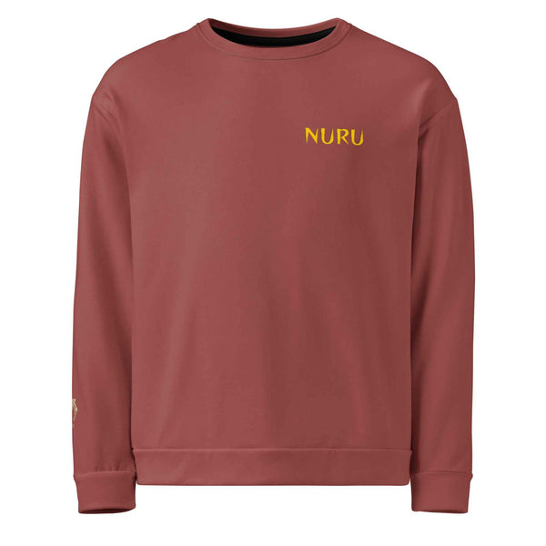 NURU TERRACOTTA UNISEX SWEATSHIRT