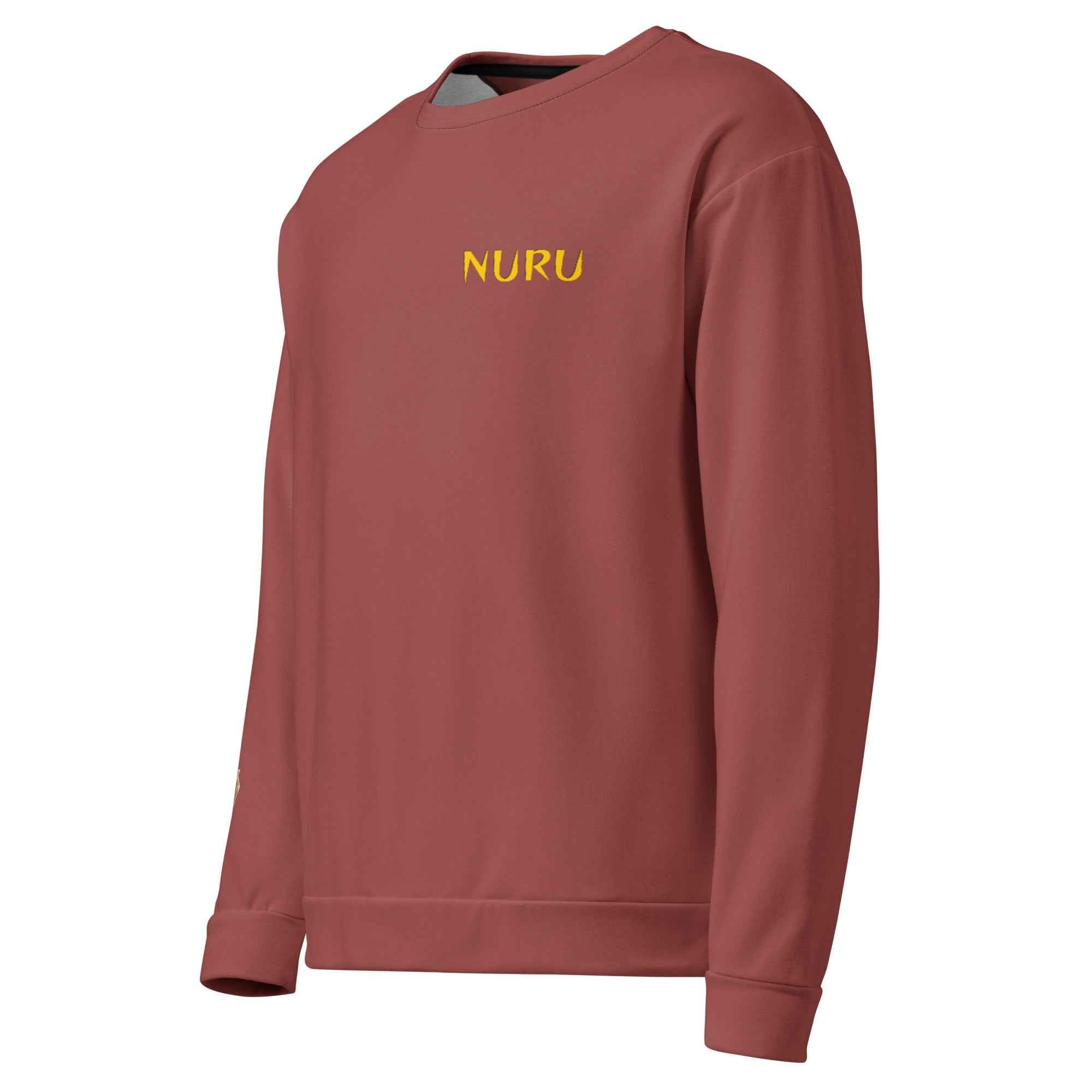NURU TERRACOTTA UNISEX SWEATSHIRT