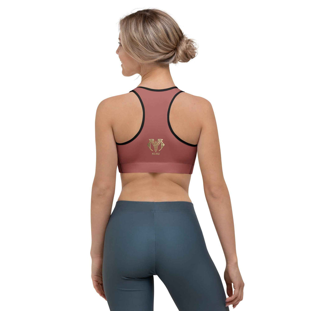 NURU TERRACOTTA SPORTS BRA