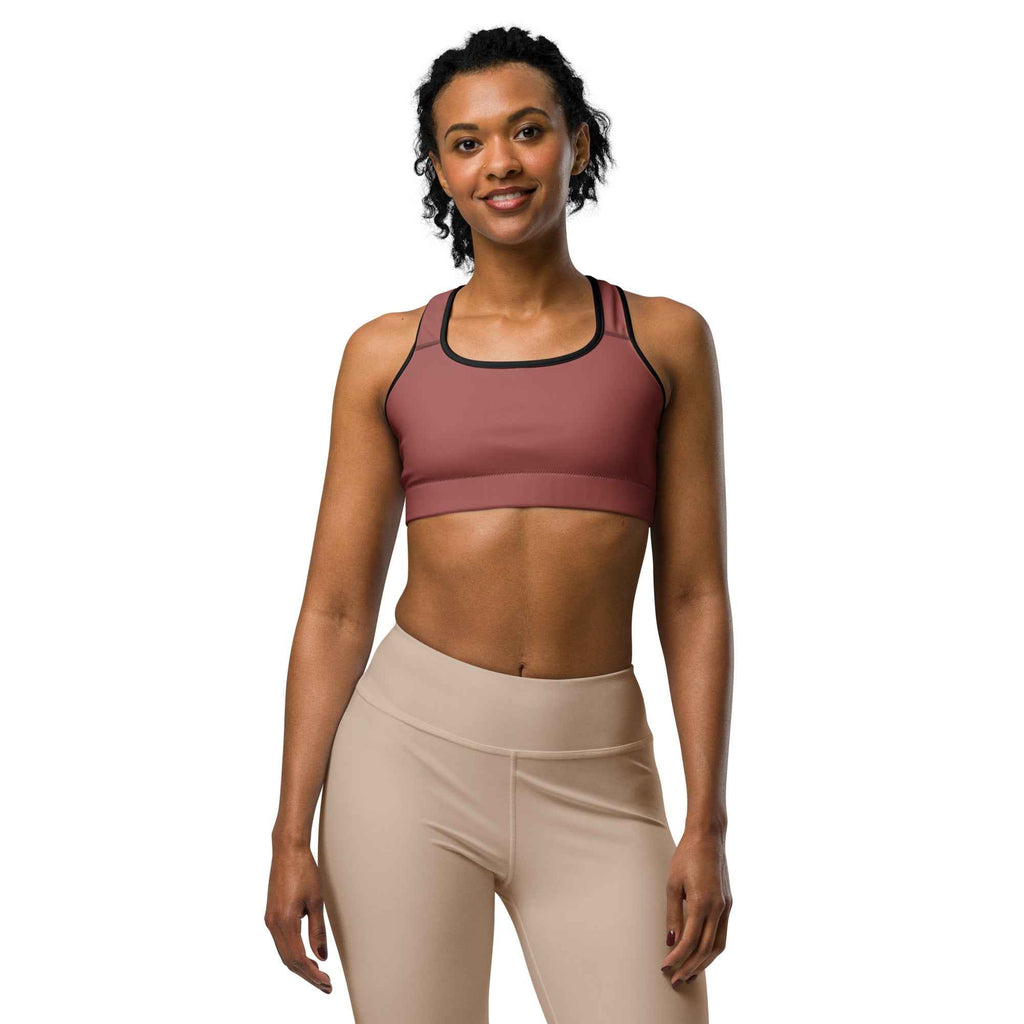 NURU TERRACOTTA SPORTS BRA