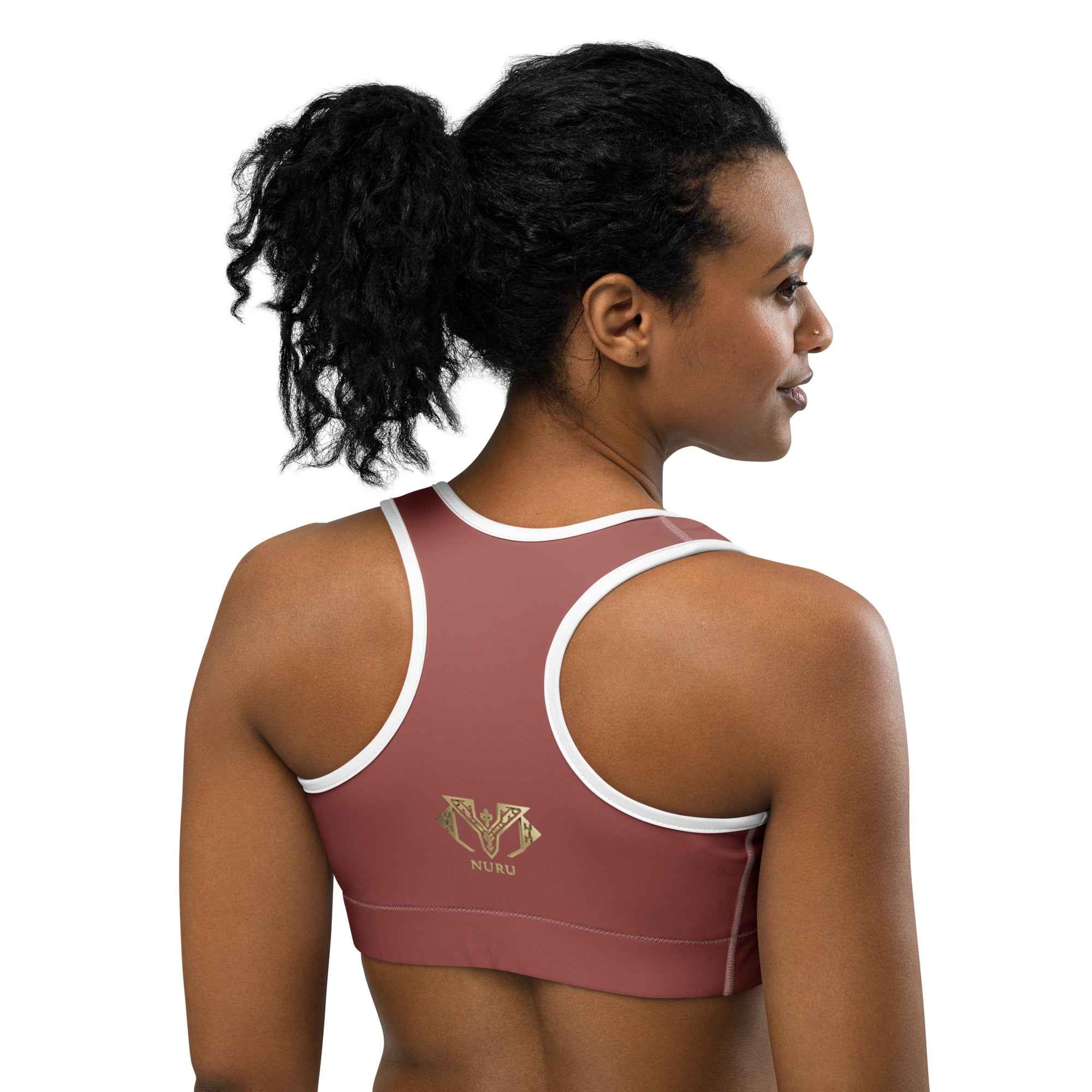 NURU TERRACOTTA SPORTS BRA