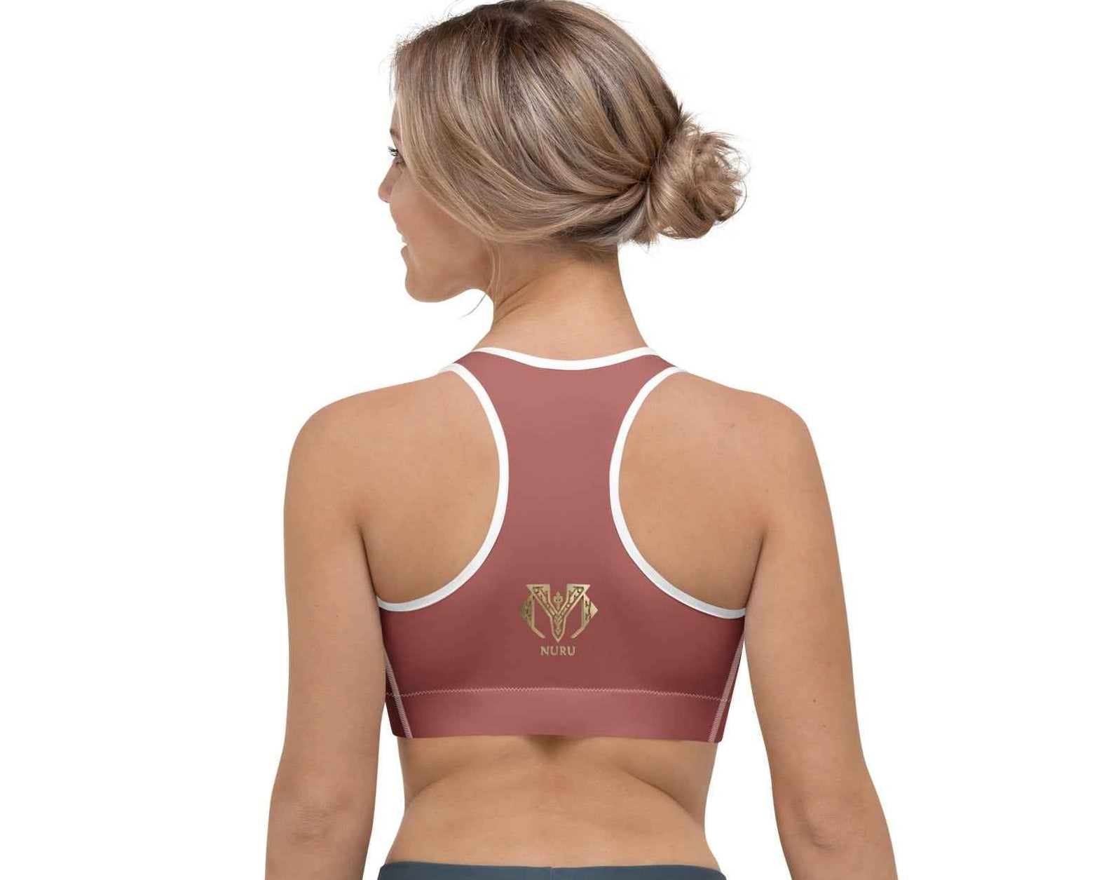 NURU TERRACOTTA SPORTS BRA Secondary image