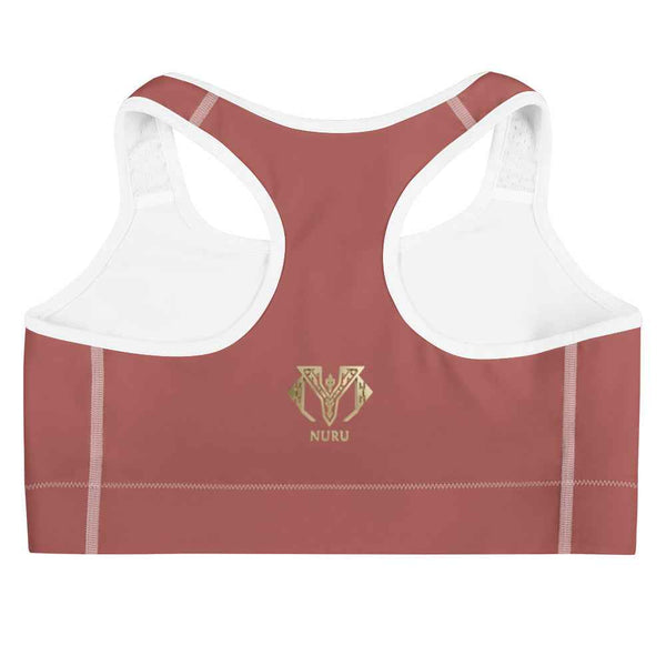 NURU TERRACOTTA SPORTS BRA