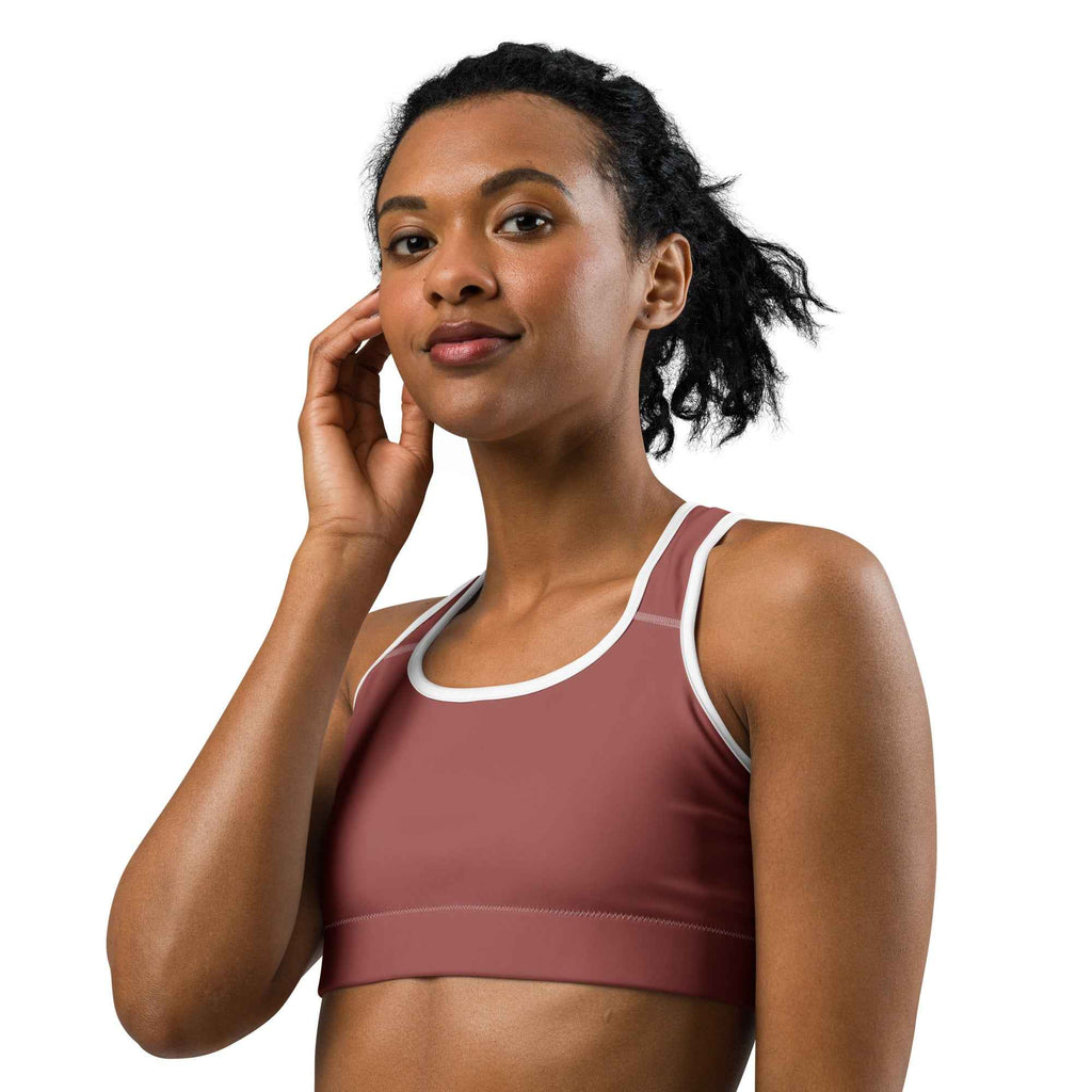 NURU TERRACOTTA SPORTS BRA