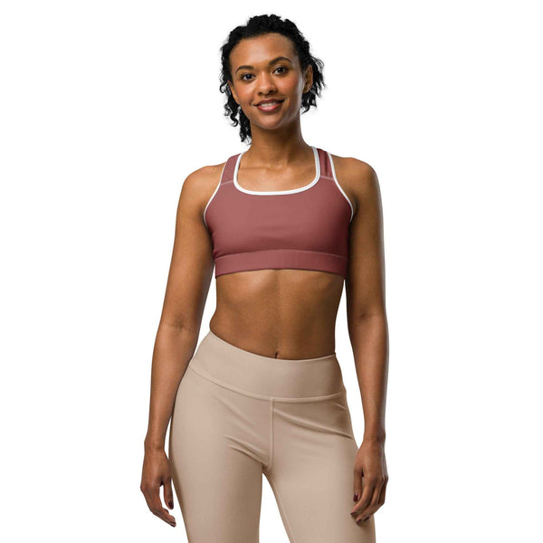 NURU TERRACOTTA SPORTS BRA
