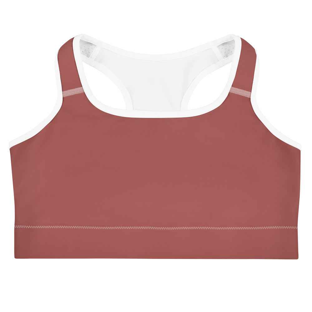 NURU TERRACOTTA SPORTS BRA