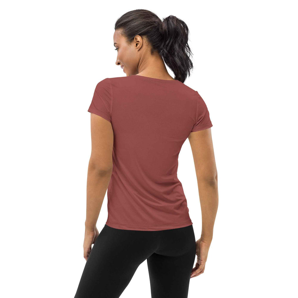 NURU TERRACOTTA SPORTS MESH T-SHIRT