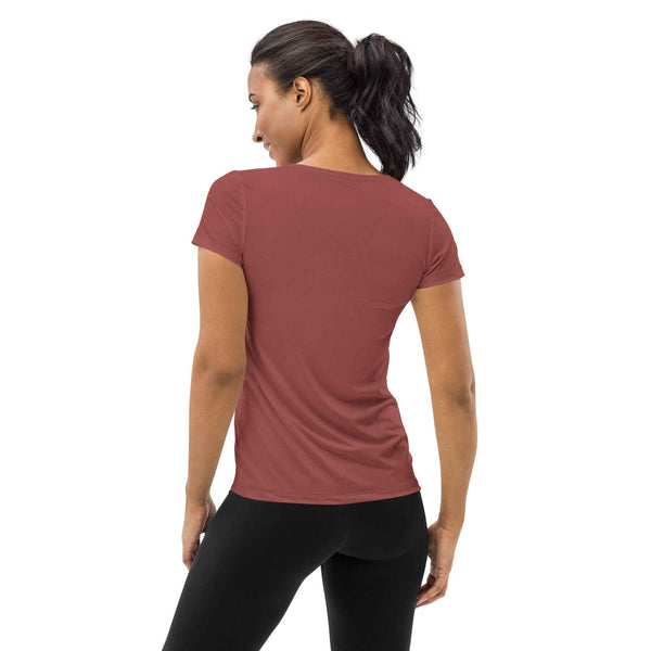 NURU TERRACOTTA SPORTS MESH T-SHIRT