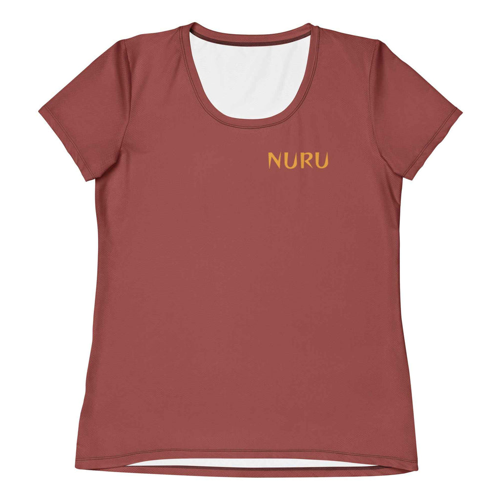 NURU TERRACOTTA SPORTS MESH T-SHIRT